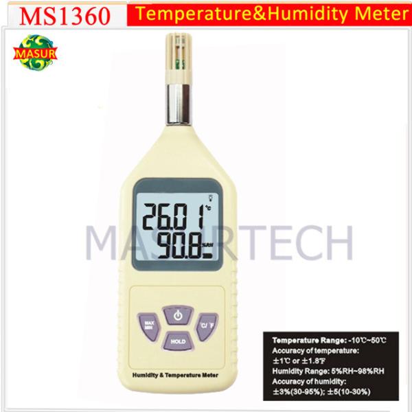 Quality Digital Humidity Temperature Meter MS1360 for sale