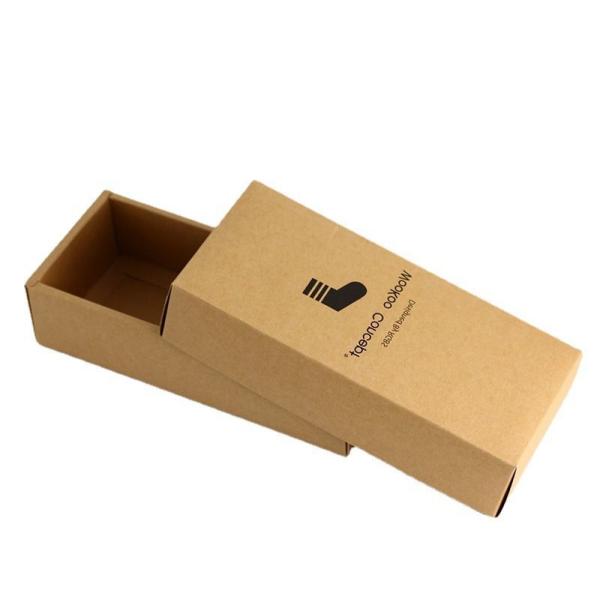 Eco-Friendly Packaging Solution Recyclable Kraft Paper Box for Cosmetics Lipstick Perfume Socks Electrics Headset Phone Case