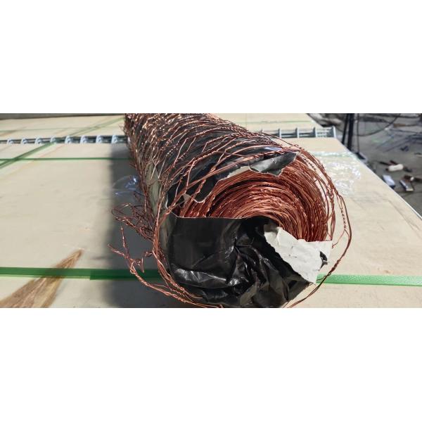 Arts Crafts Sculptures Copper Woven Wire Mesh 2 Inches 1 Inches Openning