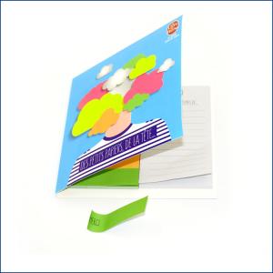 China Softcover Custom Sticky Notepad Memo Pad Printing 150mm X 150mm wholesale
