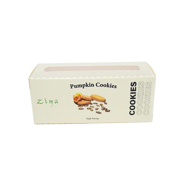 Clear Window Wedding Kraft Box Cookie Packaging Paper Box With Foldable Art Paper Type