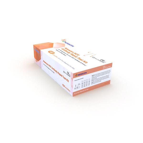 China Fingertip Specimens HCV Hepatitis C Virus Fast Detection Cassette wholesale