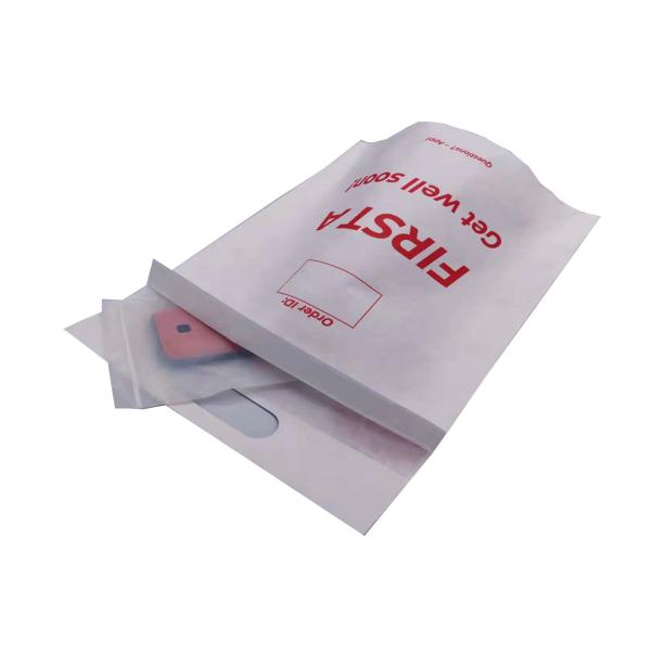 Adhesive Eco Friendly Kraft Paper Mailing Envelopes For Drug Stores