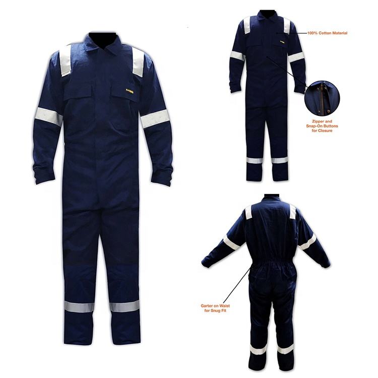 Cotton Filling Material Custom Various Style Professional Electrician Work Uniform