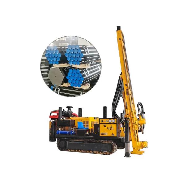 Mining Exploration Rc Drilling Rig 8500 Rotation Torque Crawler Mounted