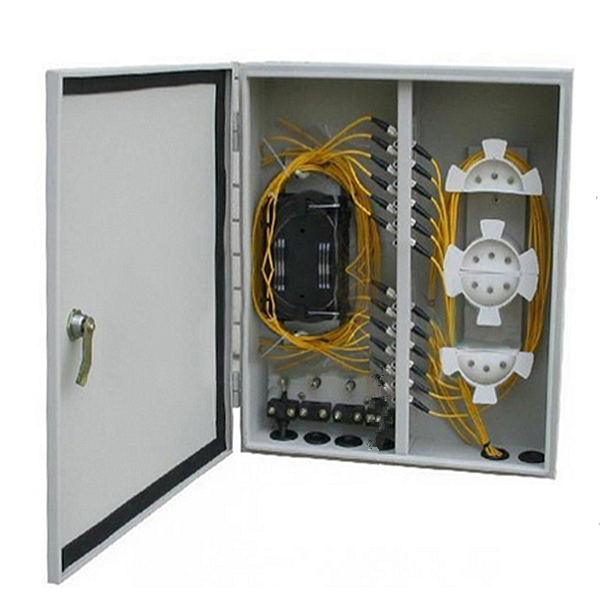Wall Mount ODF Fiber Optic Distribution Cabinet , Optical Fiber Distribution Frame IP68
