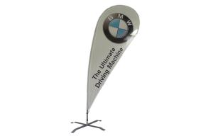China Digital Printing Promotional Teardrop Advertising Flags With Ground Spike wholesale
