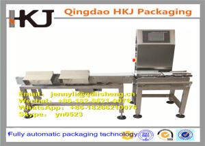 Professional Horizontal Check Weigher Machine / Online Weigher Machine OEM Available