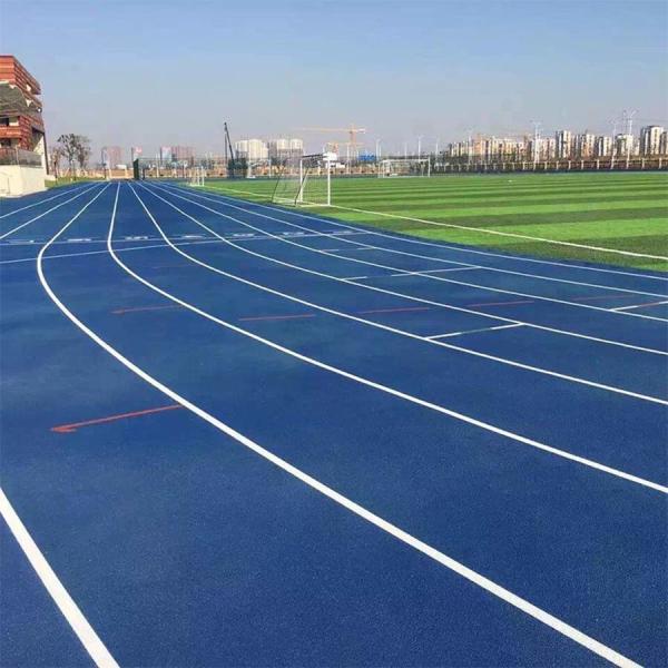 OEM Blue Sandwich Running Track EPDM Rubber Race Track