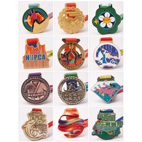 Bulk Cheap price reasonable prices metal sports gold blank medals