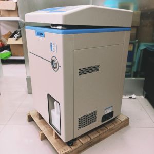 China 115 L Vertical Steam Sterilizer Autoclave High Pressure on sale