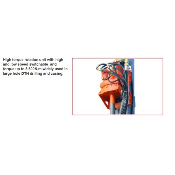 Hydraulic Crawler Portable Borewell Drilling Rigs 200m Depth Water Well