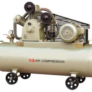China Ks Series Piston Air Compressor Low Speed Quieter Operation wholesale