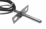 China Flanged Stainless Steel NTC Thermistor Temperature Sensor For Configurations for sale