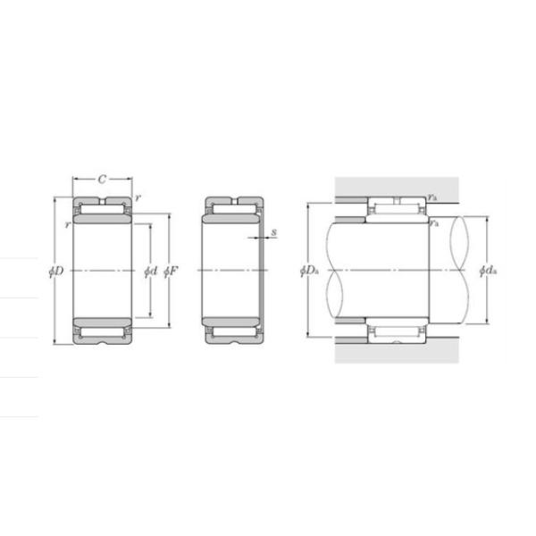 0.348Kg NA5908 5908CAC 5908CA Needle Roller Bearing 40*62*30mm Excavator bearings automotive bearings