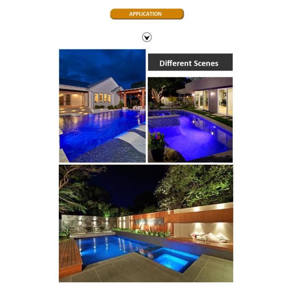 High Quality Mini Size Outdoors Ip68 Star Light Dc24V Inground Light Suit Led Underwater Light Ip68 for Swimming Pool