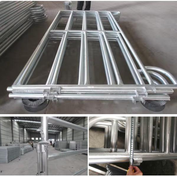 1.1M X 2.1M Sheep Yard Panel Galvanized Welded Metal Cattle Panel Fence