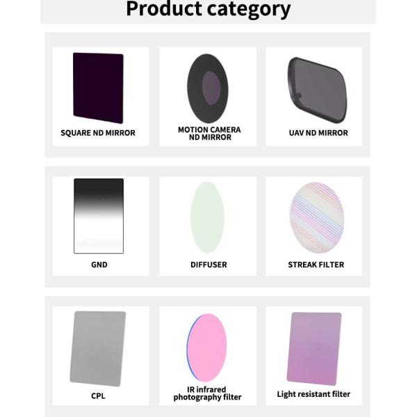 Optical Color Filter Instrument 32mm 35mm Blue Green Yellow Red White Forest Covered Filter Biological Transparent Glass