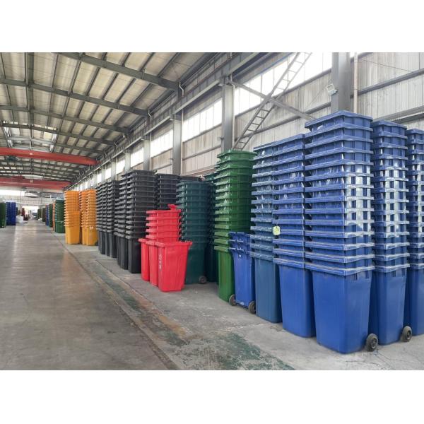 30 Gallons Recycle Trashcan Outside Plastic Trash And Recycling Can