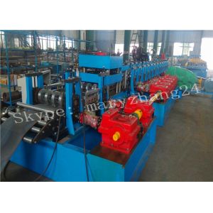 Highway Guardrail Roll Forming Machine Equipment 20m / Min Speed