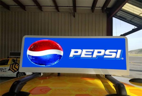 Quality High Definition SMD Leds Advertising P2.5 Taxi Top LED Display for sale