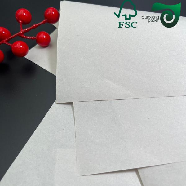 Recycled Newsprint Wrapping Paper High Opacity Ultra Smooth Flat Surface FSC SGS