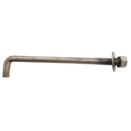 Quality Carbon Steel J Type Anchor Bolt M30/M16 J Bolt with Grade 4.8/8.8/10.9/12.9 INCH for sale