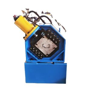 China Profile Sheet Door Frame Making Machine PLC Control wholesale