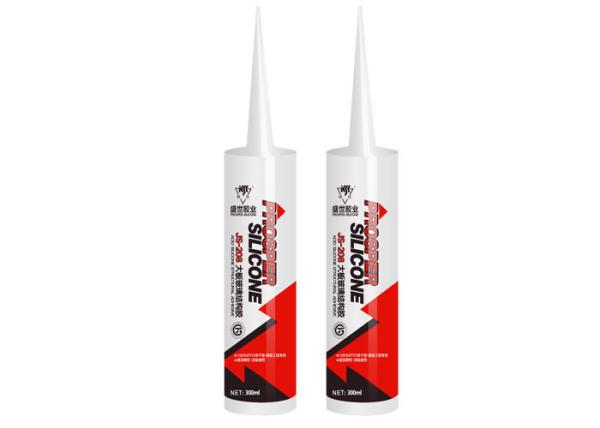 Quality Solvent Free Paste Crystal Clear Window And Door Silicone Sealant Weather Proof for sale