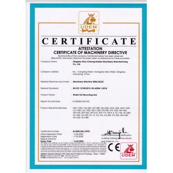 High - Performance Waste Tire Processing Machine - B - Type Rubber Cracking Machine