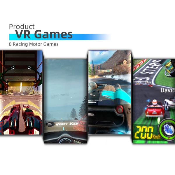 High-Speed VR Simulator Motor Game Machine for Indoor Entertainment Shopping Malls Airports Adventure Parks