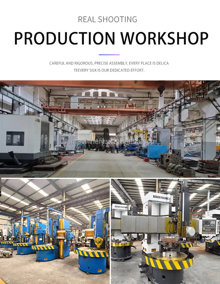 Single Column CNC Vertical Lathe Machine With Boring Big Hole Atc Cnc Vtl Machine