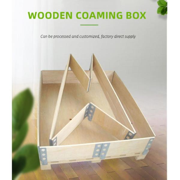 Electronic Packaging Wooden Crate Box Wooden Packing Box Mechanical Packaging