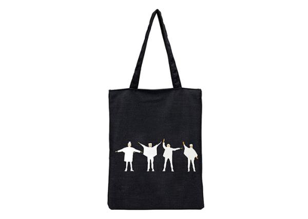 Quality Multi Purpose Plain Canvas Black Tote Bag For Decorating for sale