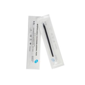 China 0.16MM 18U Black Matt Nami Disposable Microblading Pen wholesale