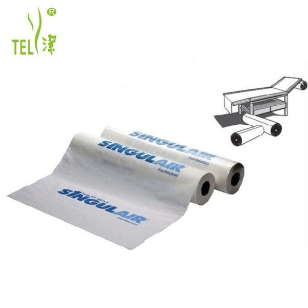 Quality Soft Antidust 22g 30g 35g Disposable Examination Couch Roll for sale