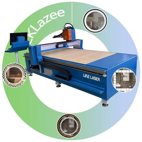 Quality LED Mirror CNC Laser Mirror Glass Design Machine Processing Materials Glass and Mirrors for sale