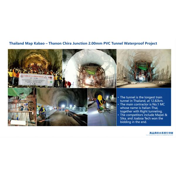 Bondsure® PVC Tunnel Waterproofing Membrane