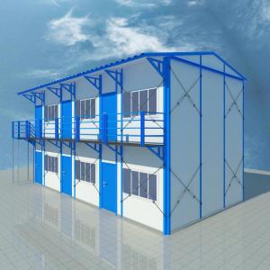 China Office Workshop Construction Sandwich Panel Prefabricated House with Modular Design wholesale
