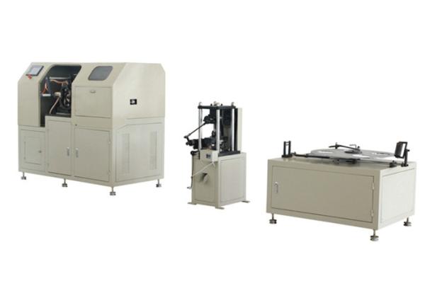 Spin On Filter Cutting Machine Oil Fuel Filter Full Auto Spiral Center Tube