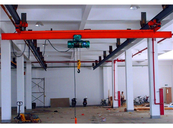 Remote Control Single Girder Bridge Traveling Crane 22.5m Span Q345