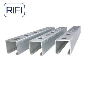 China P1000 Shallow Unistrut Stainless Steel Strut Channel And Strut Fittings wholesale