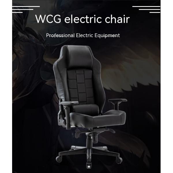 High Back PU Leather Office Chair with Customized Colors and Fabric Padded Seat Ideal