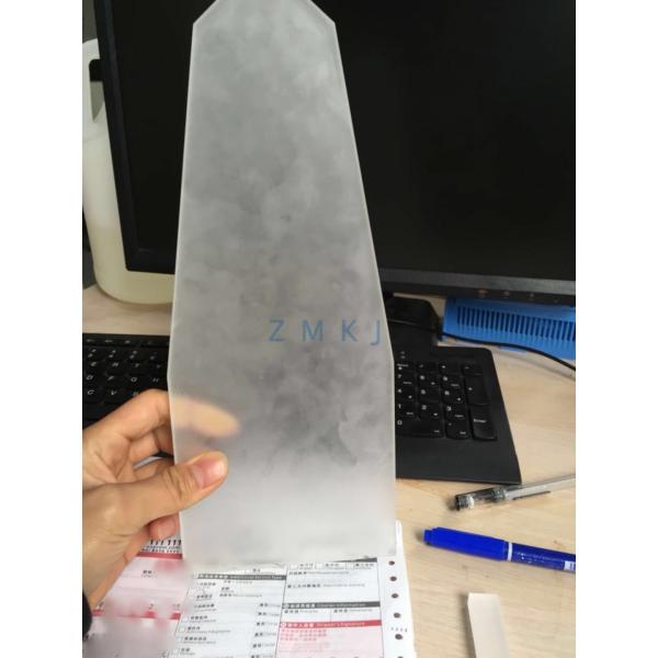 Double Side Polished Sapphire Optical Windows Custom Size Diameter φ350mm