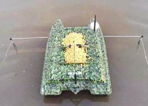 Remote Control Catamaran Bait Boat DEVC-308M3 camouflage ABS Engineering