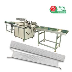 China PLC Automatic Filter Manufacturing Equipment For 100~400mm Long 40~200mm Wide on sale