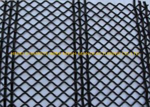 China Flex Hooked 120mm Hole Self Cleaning Vibrating Screen Mesh wholesale