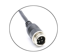 Automobile Analog 3 Meter Cable Professional 4 Pin Aviation Extension For Vehicles