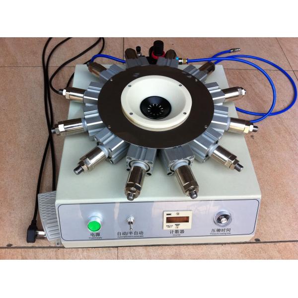 Lamp Cap Crimping Machine For E27 B22 Bulb Cap Punching LED Lighting Assembly