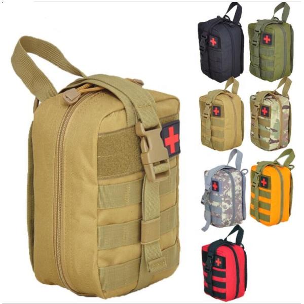 Vest Tactical First Aid Kit Backpack Disaster Emergency Survival Bags Molle IFAK Pouch Slim